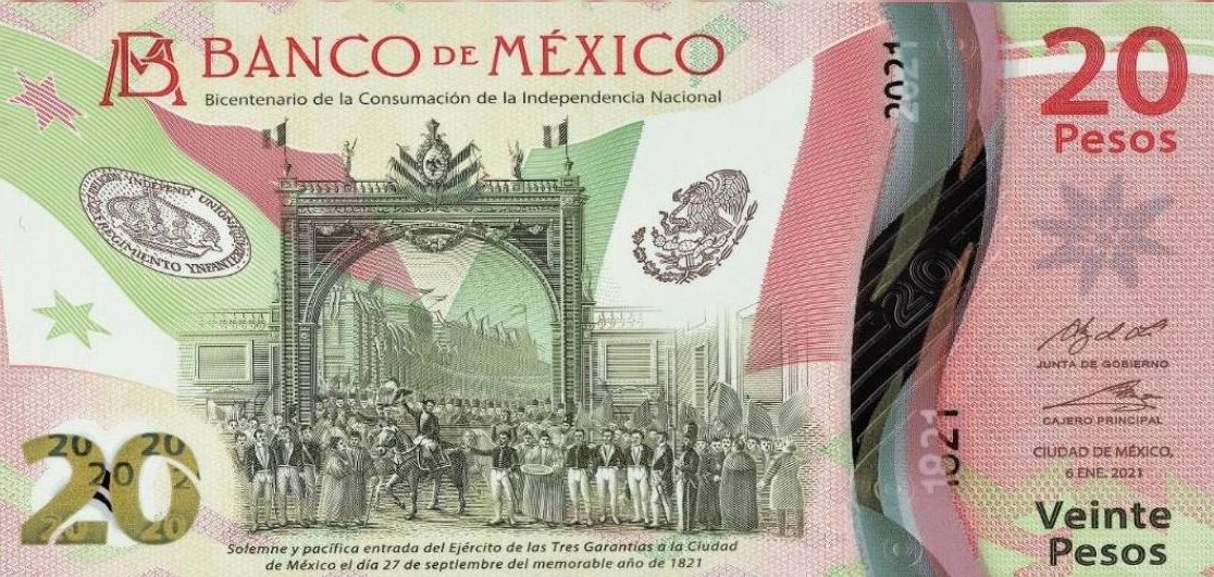 billete 20