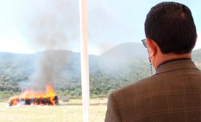 zaragoza - incineración droga