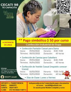 Invitan a los cursos de capacitación al trabajo en el CECATI 98 en Valles –  Código San Luis – Periódico en línea