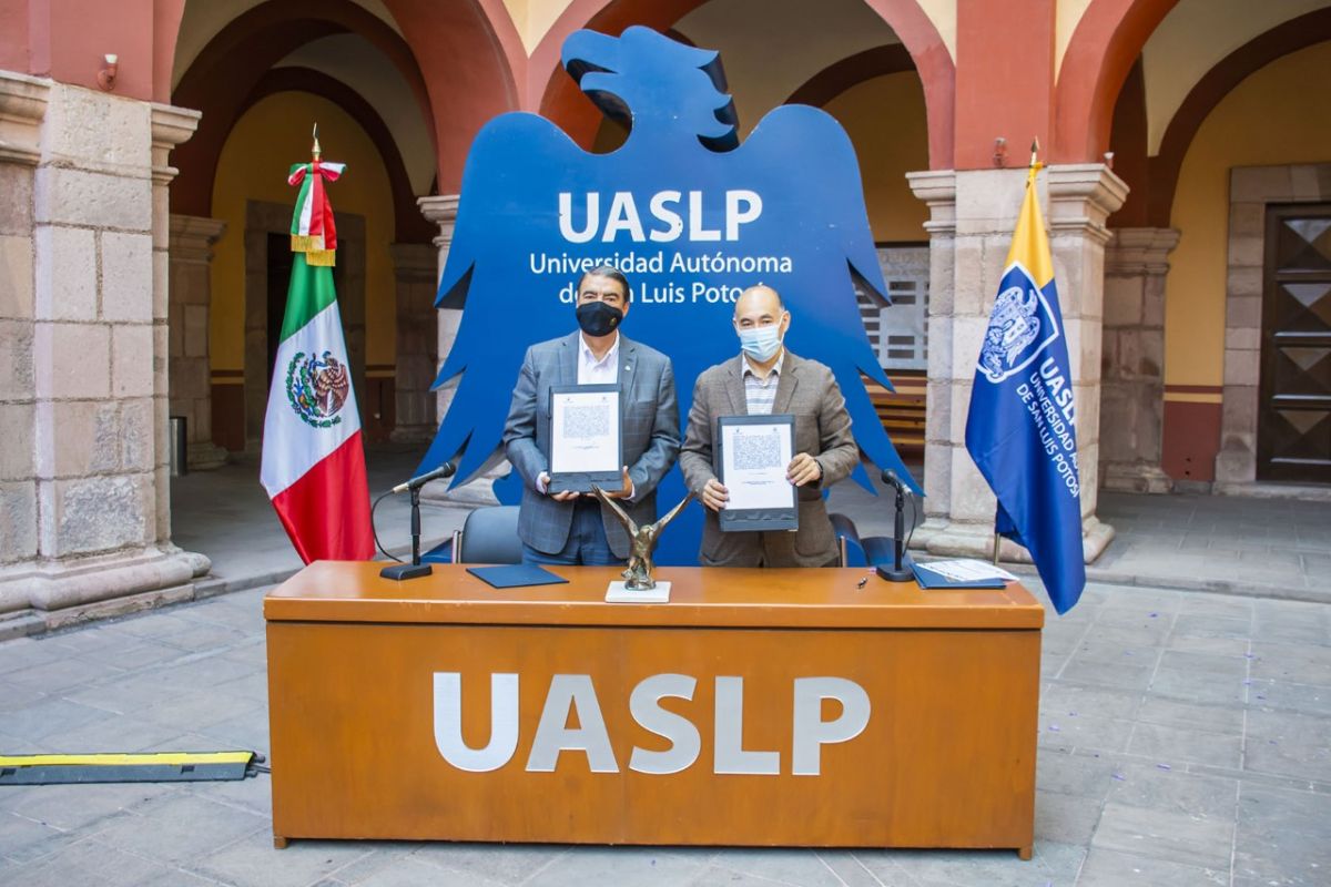 Firma de Convenio UASLP-Ayuntamiento SLP2