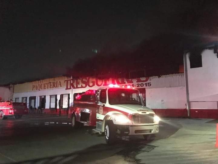 incendio paquetería tres guerras