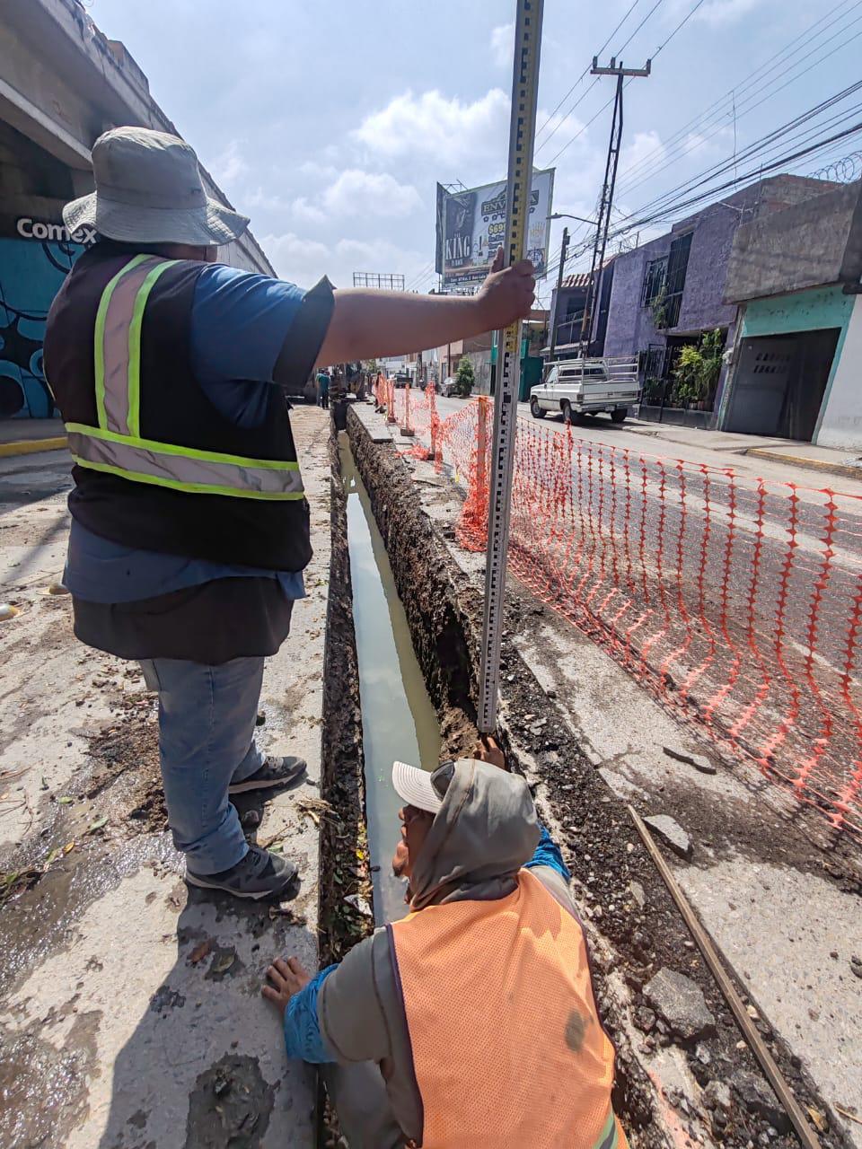 Avanza rehabilitación sanitaria en lateral de Salvador Nava
