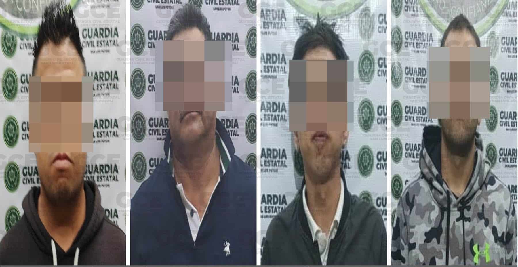 Detenidos violencia familair