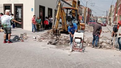 Interapas inicia sustitución de drenaje para la calle Alonso y 20 de Noviembre