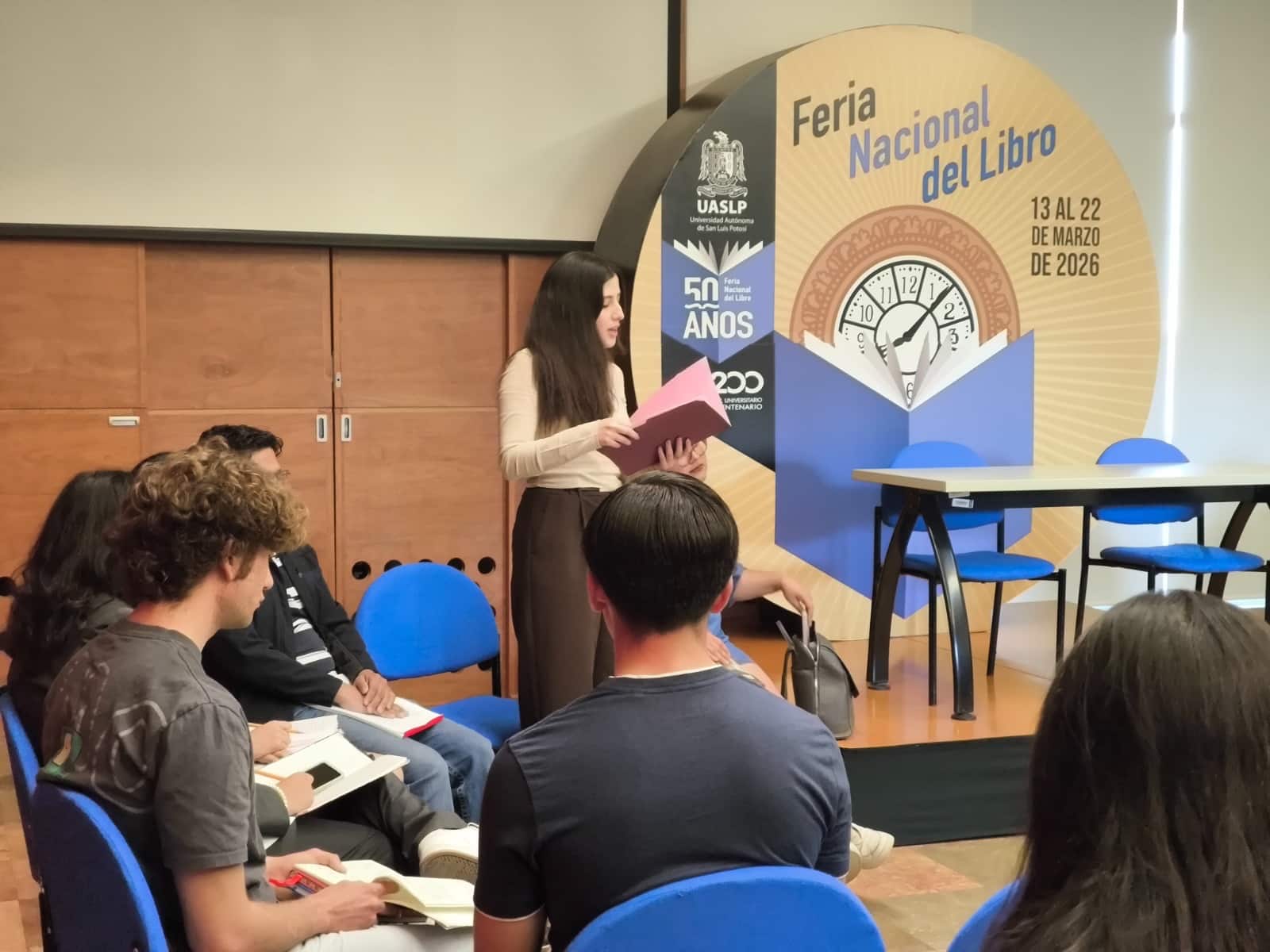 feria nacional del libro uaslp maratón de poesía
