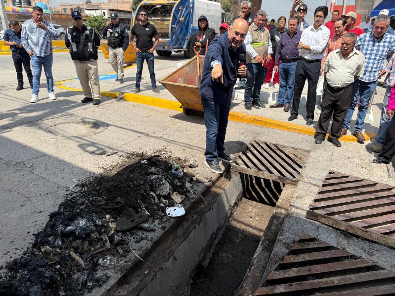 Refuerza Galindo acciones contra inundaciones en General I. Martínez