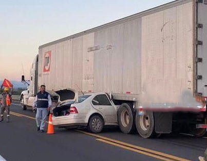 Accidente carretera Cerritos