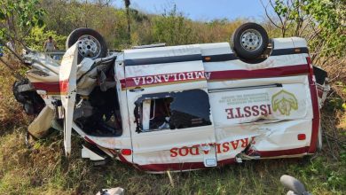 Ambulancia ISSSTE Tamazunchale