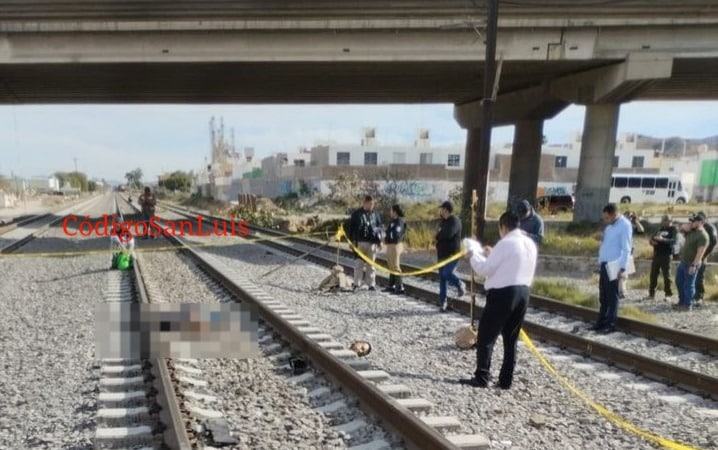 Atropellado Tren avenida Salk