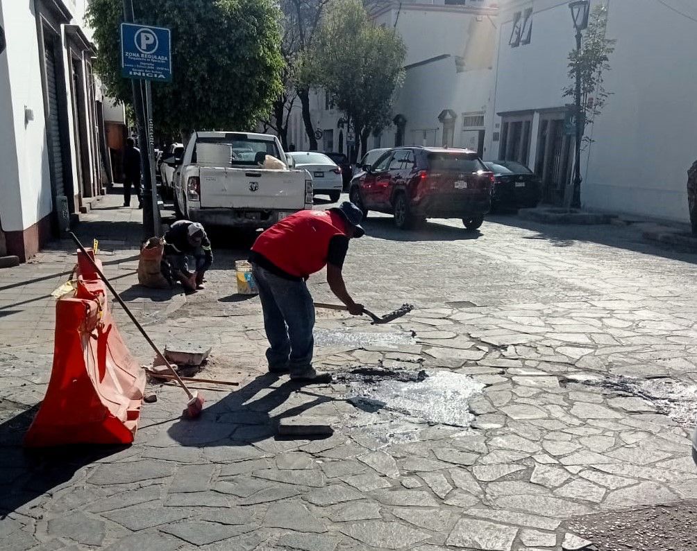 bacheo gobierno municipal slp