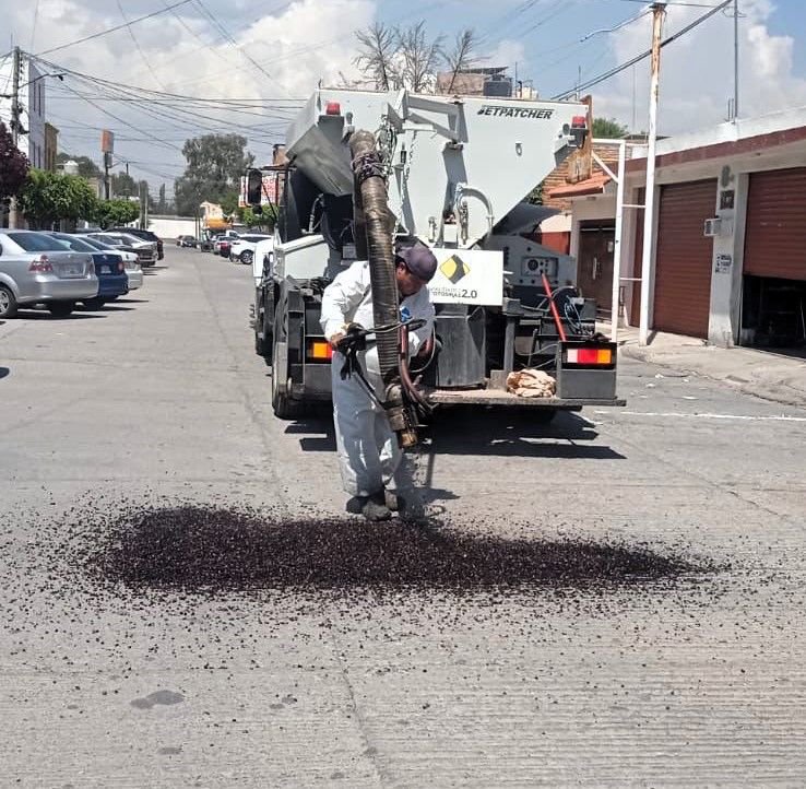 bacheo gobierno municipal slp