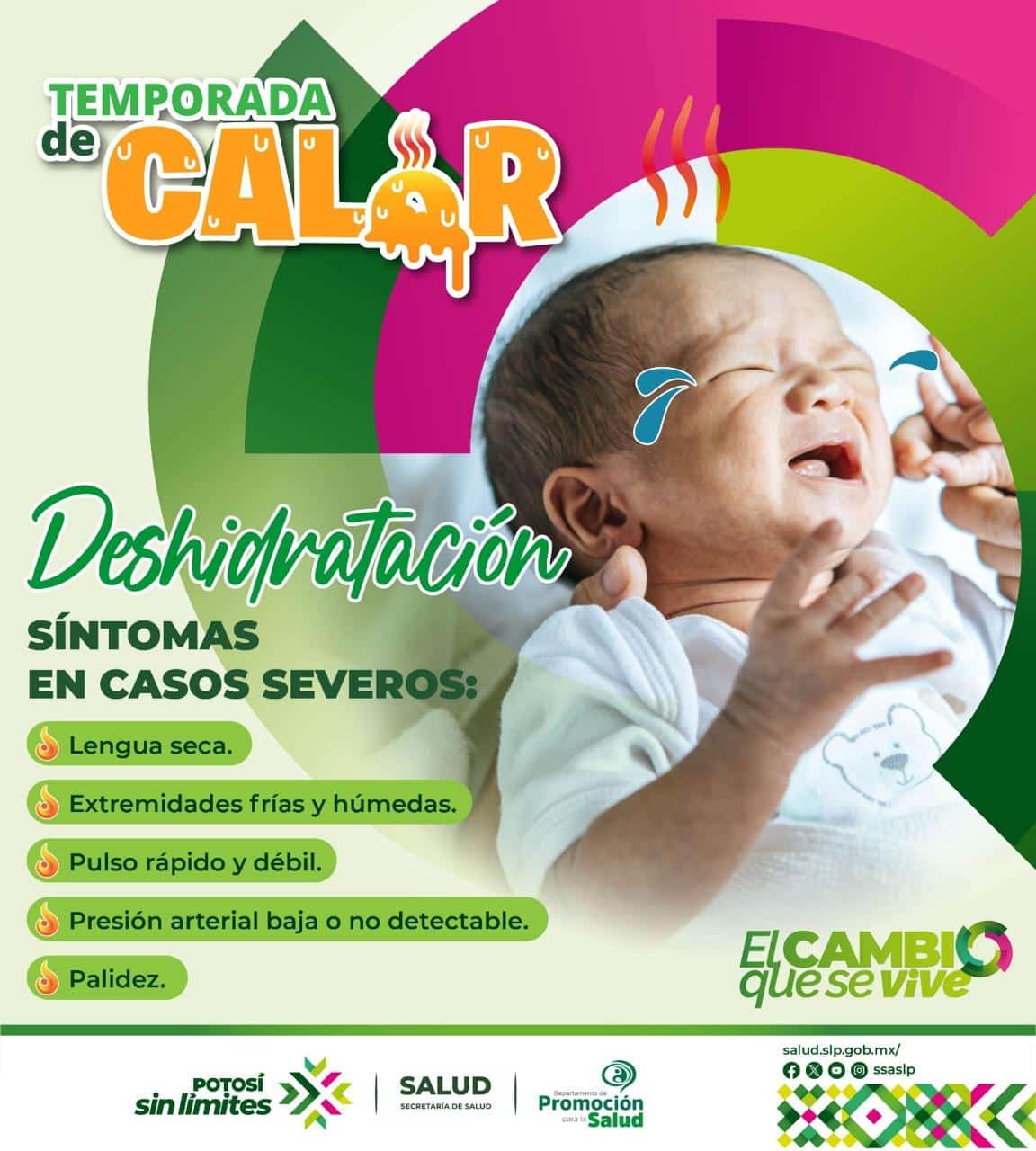 medidas calor servicios de salud