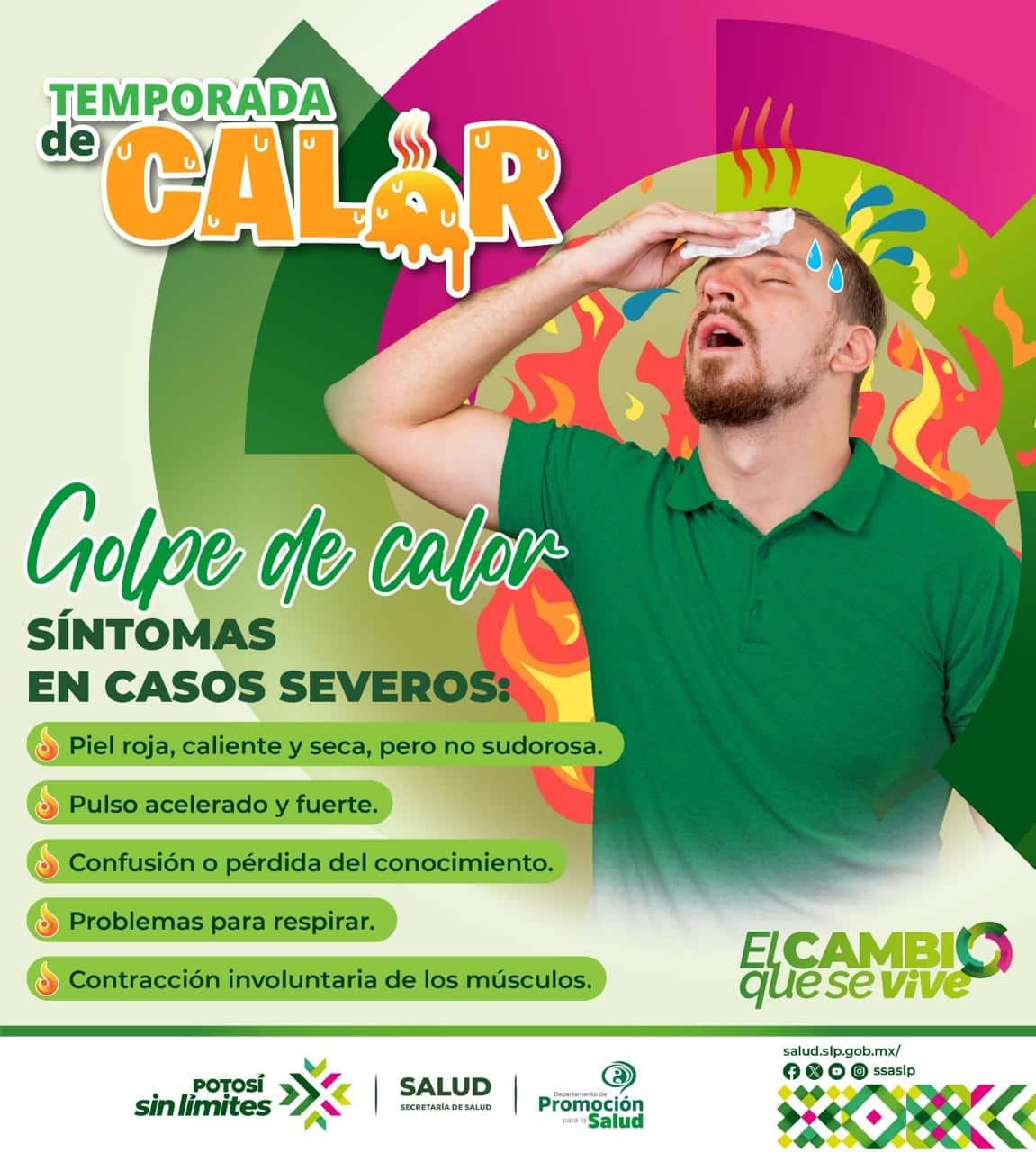 medidas calor servicios de salud