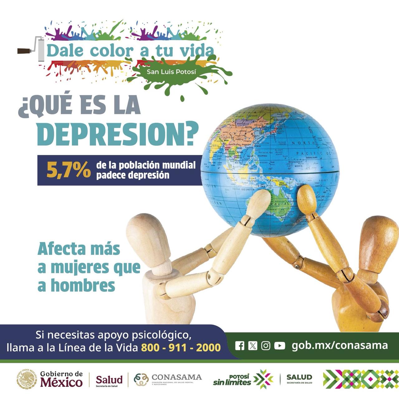 depresión salud mental gobierno del estado slp
