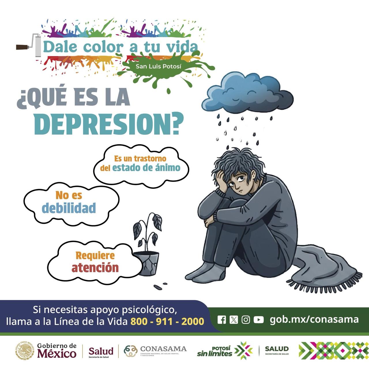 depresión salud mental gobierno del estado slp