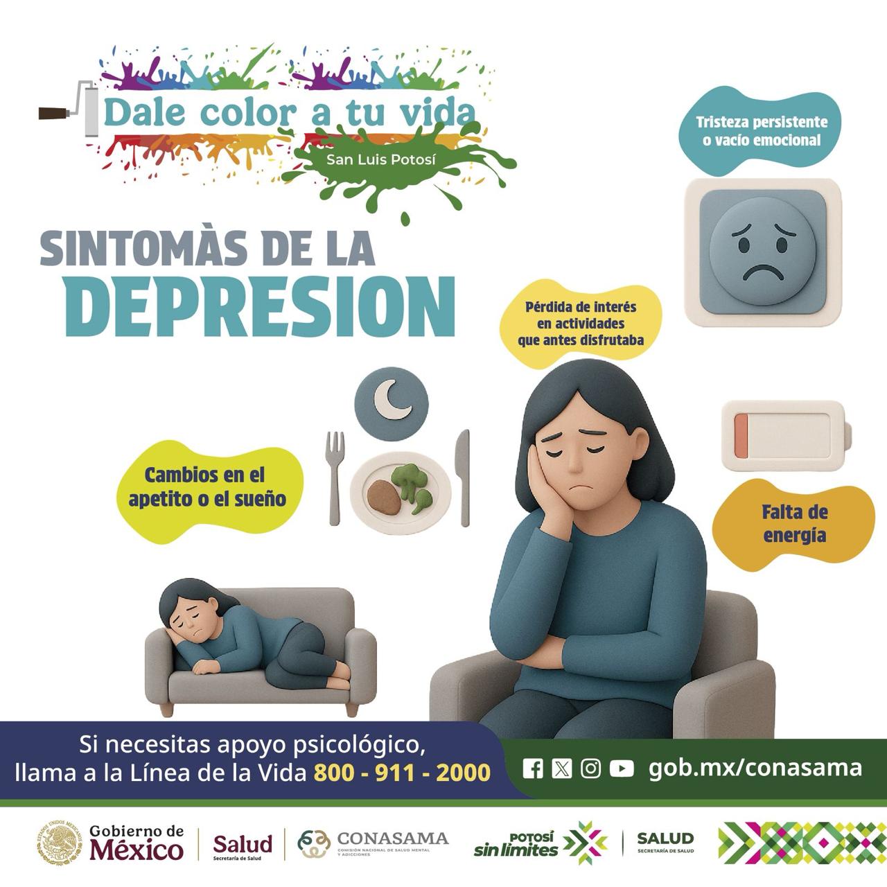 depresión salud mental gobierno del estado slp