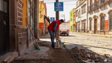 banquetas centro histórico gobierno municipal slp