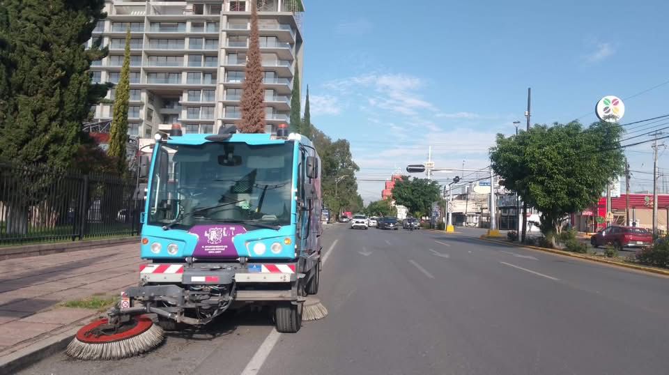 barredora mecánica gobierno municipal slp