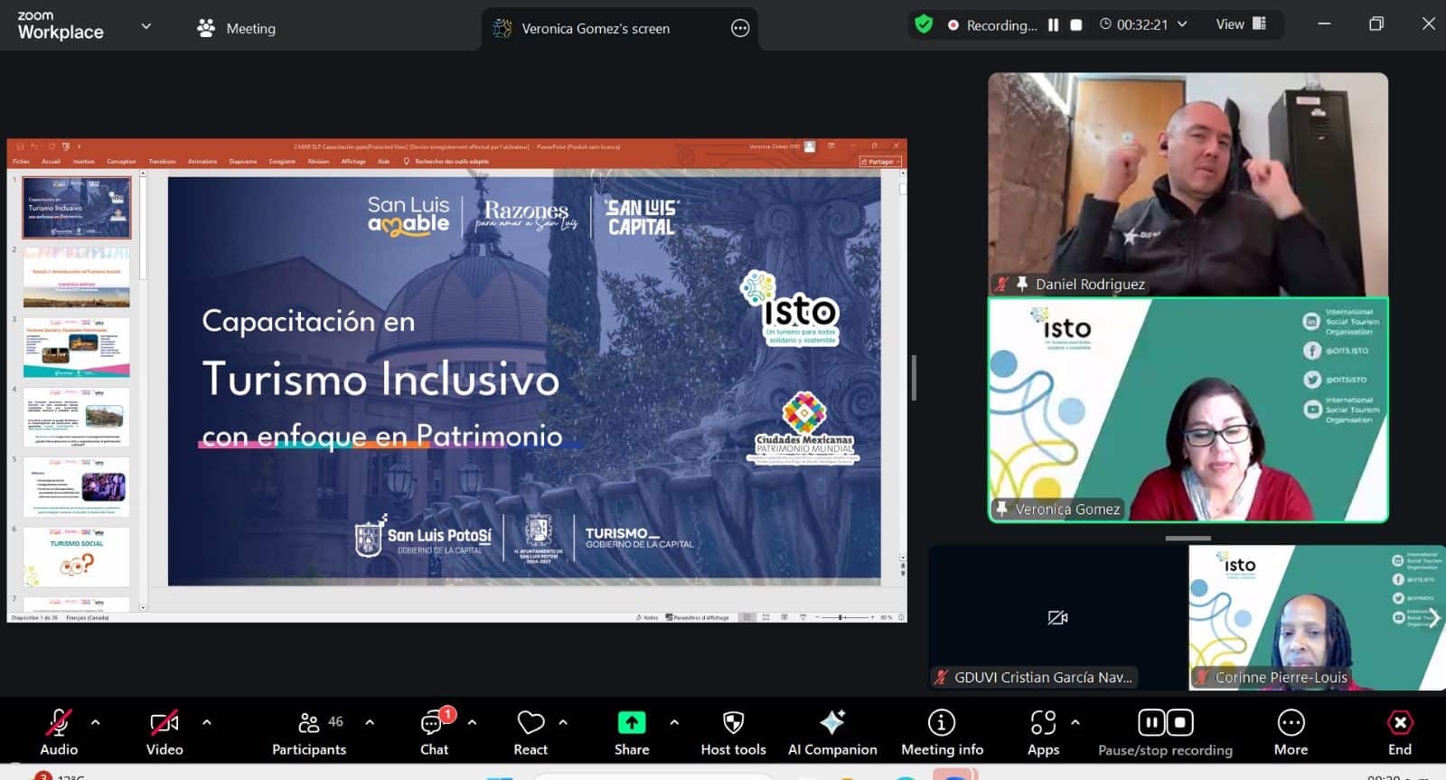 capacitación turismo gobierno municipal slp