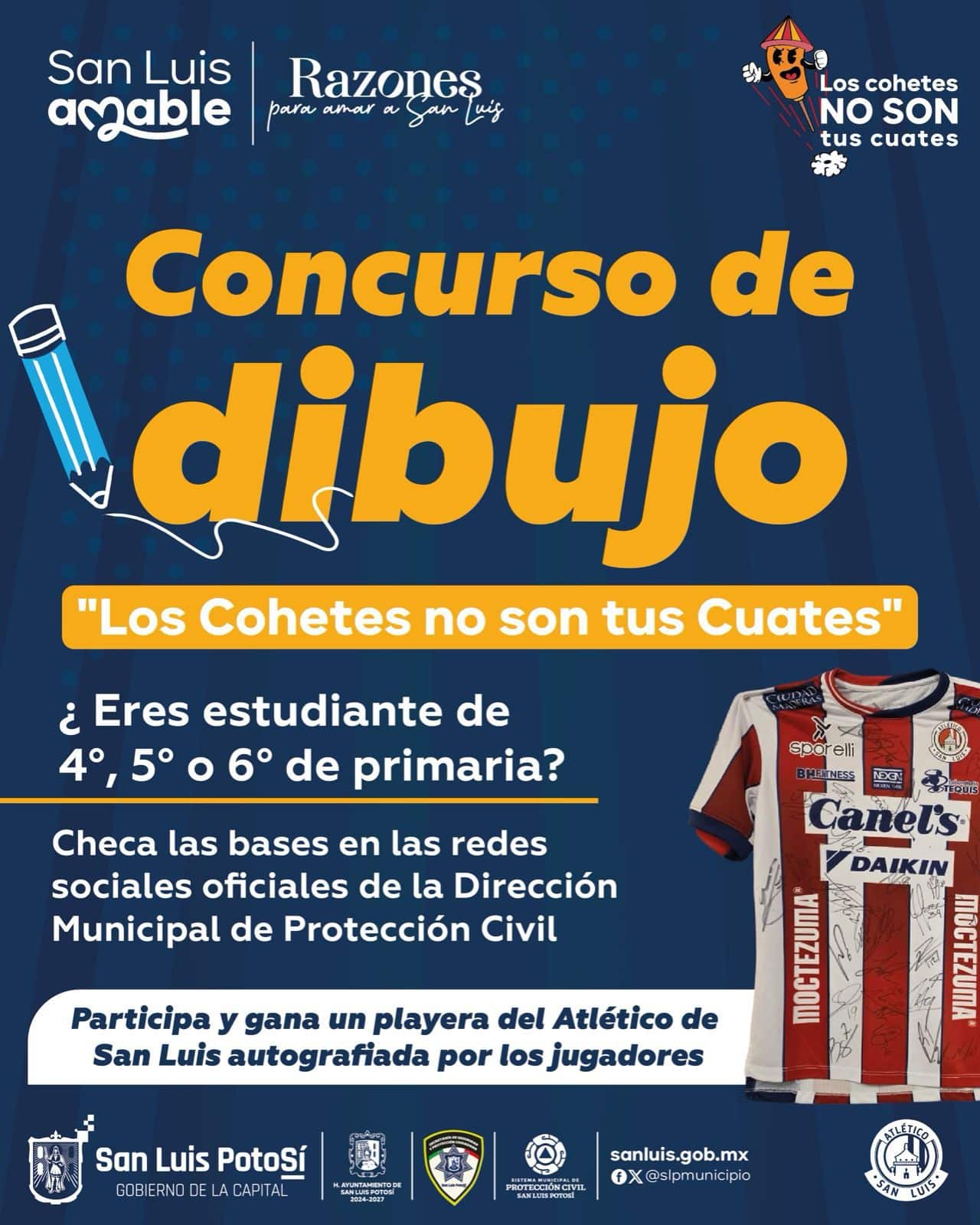 concurso dibujo cuetes gobierno municipal slp