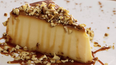 flan de nuez
