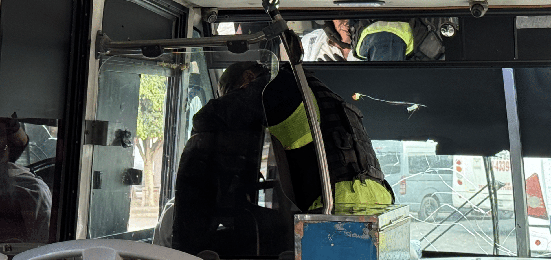 camion urbano chofer