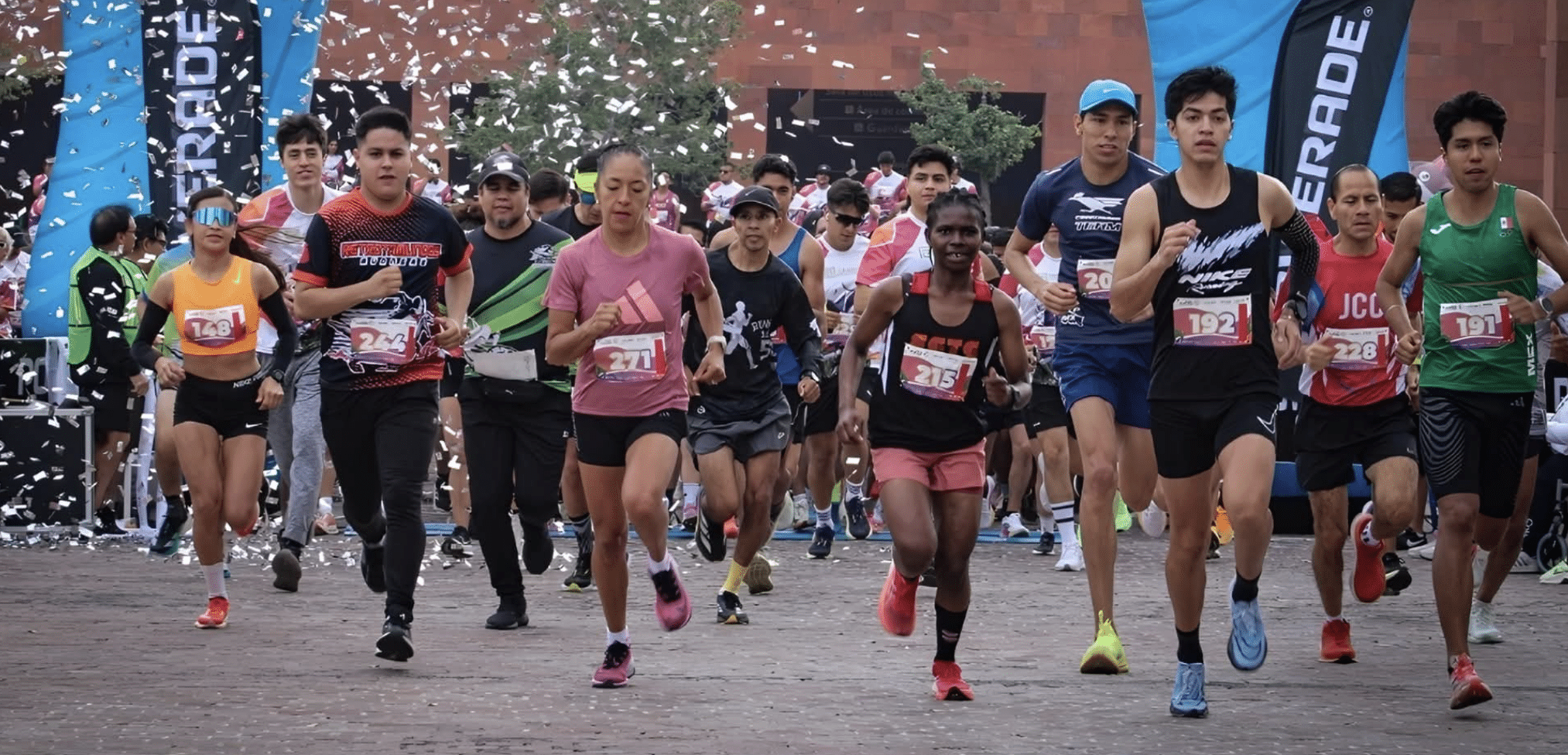 carrera atletica laberinto