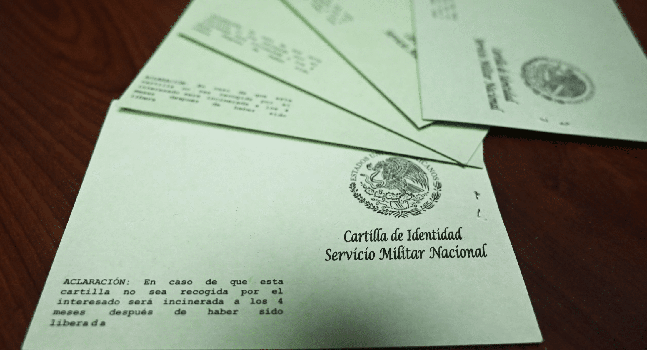 cartilla servicio militar villa de pozos