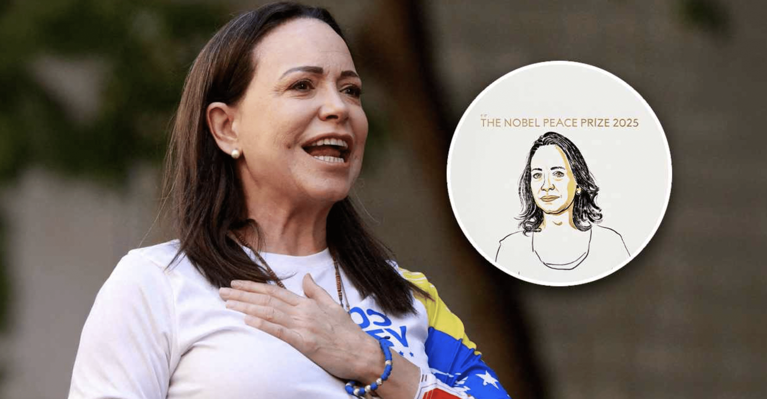 premio nobel paz maría corina machado venezuela