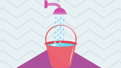 tina agua regadera interapas vida sana