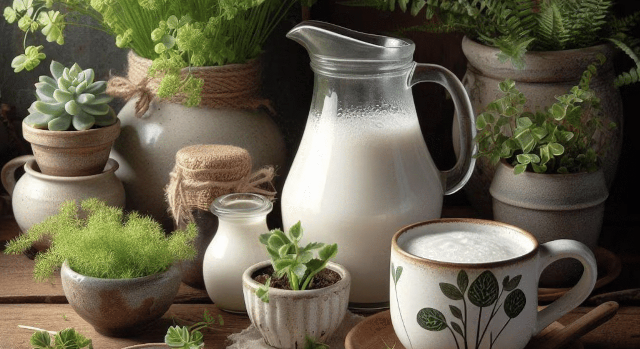 leche plantas vida sana