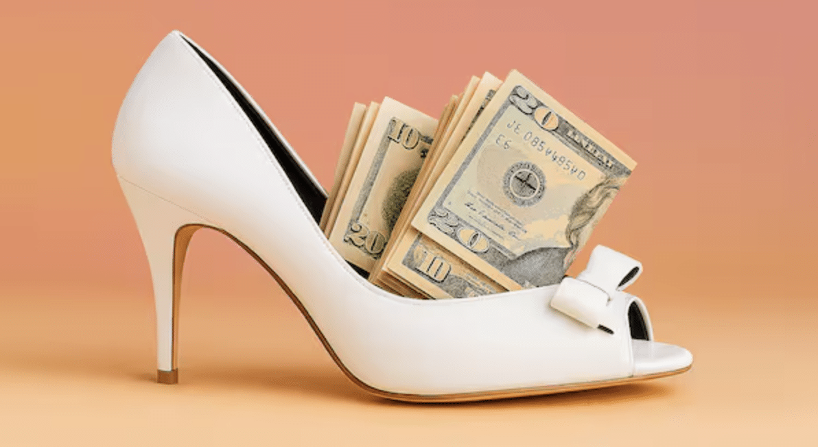 zapatos ritual dinero