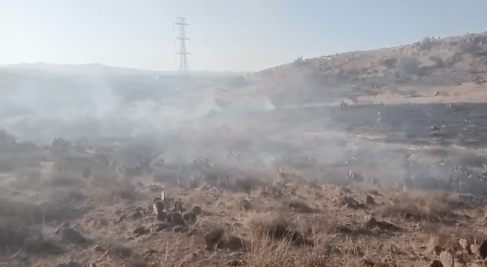 incendio gran peñón