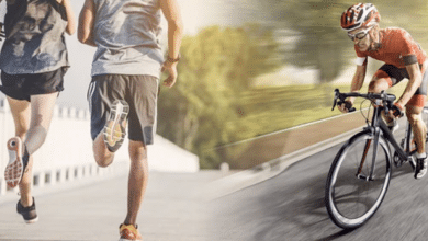 bicicleta correr
