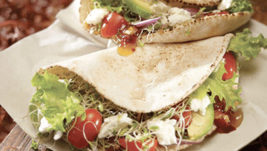 pan pita gastronomía