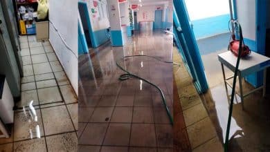 Intensas lluvias inundan la Cruz Roja en SLP; evacuan a pacientes