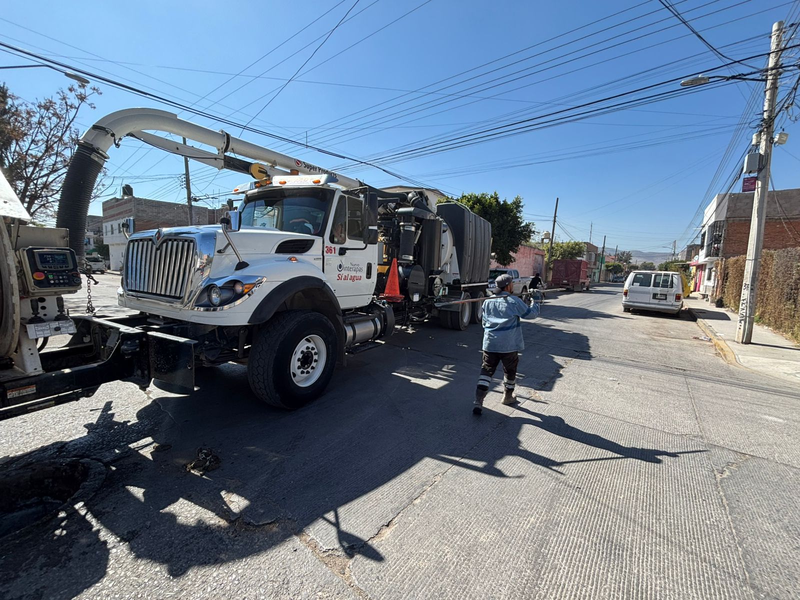 desazolve interapas gobierno municipal slp