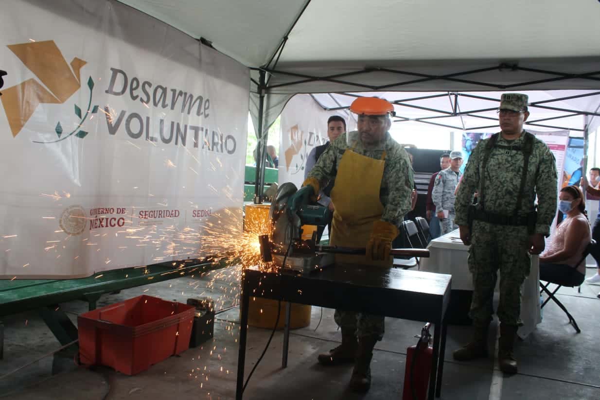 Feria de la paz y desarme voluntario