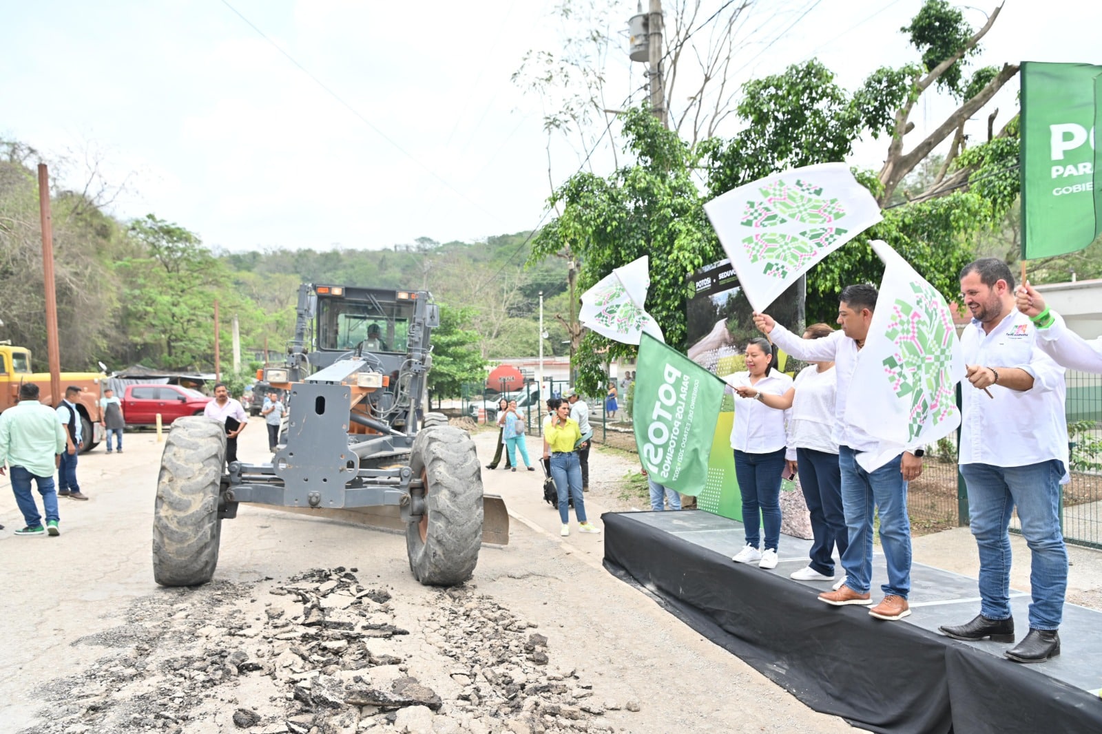 reconstrucción caminos