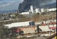 incendio zona industrial