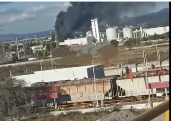 incendio zona industrial