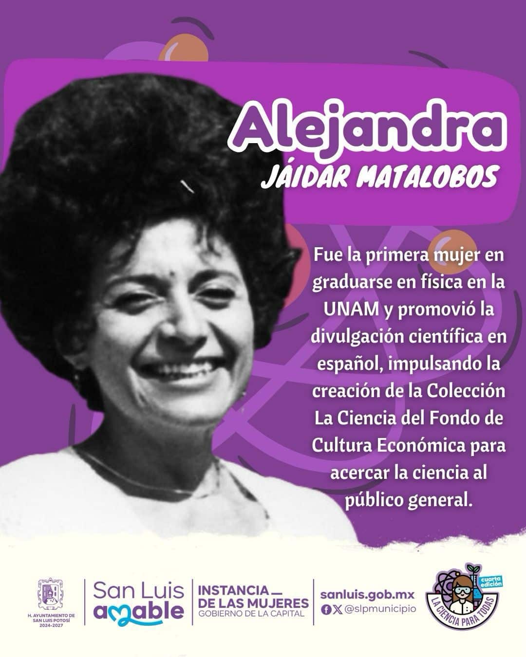 instancia mujeres científicas gobierno municipal slp