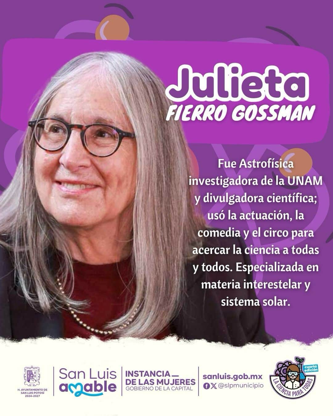 instancia mujeres científicas gobierno municipal slp