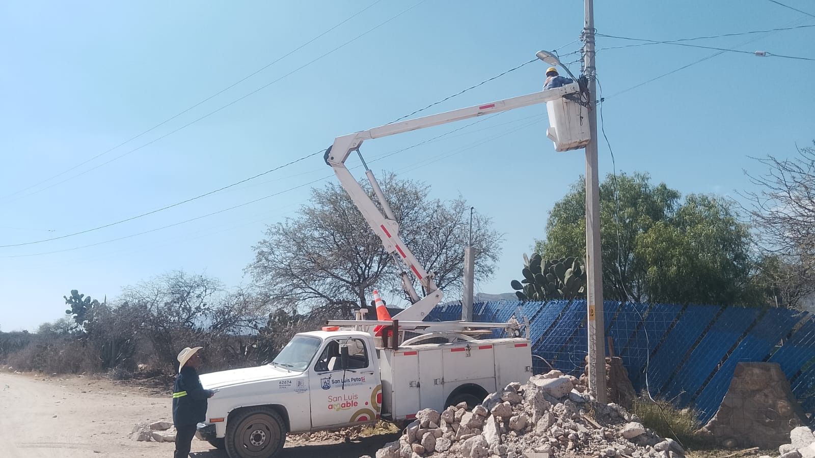 luminaria gobierno municipal slp