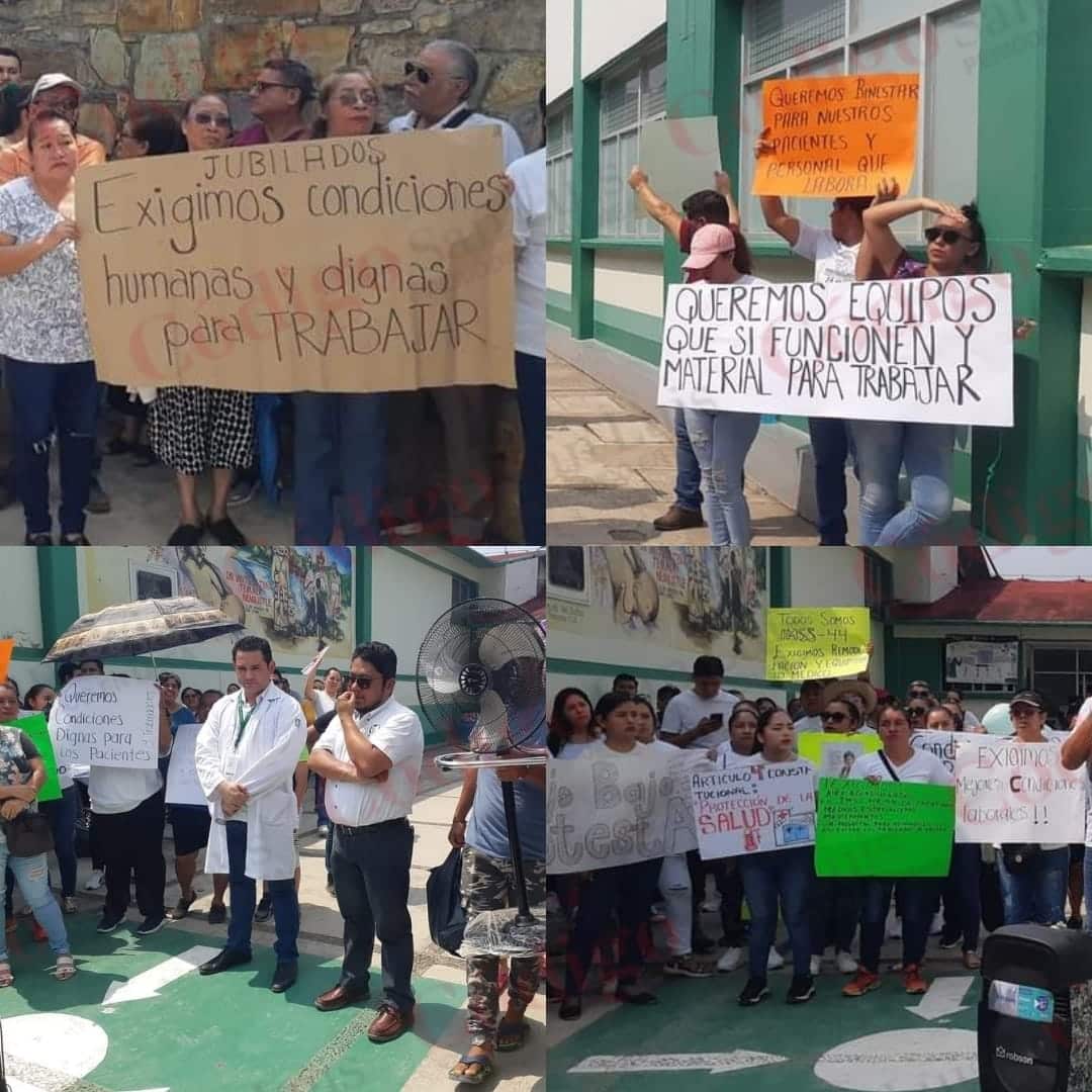 Manifestación IMSS