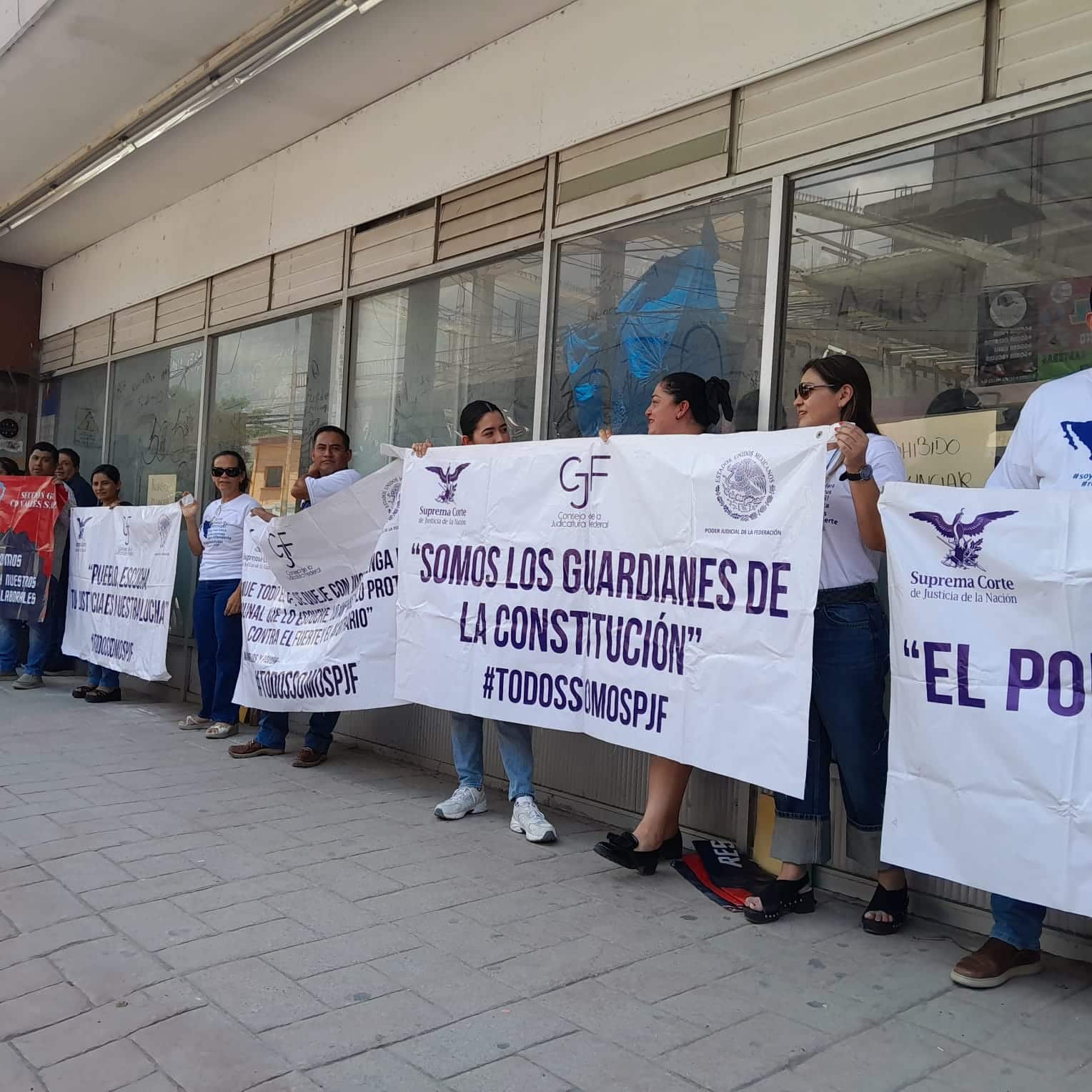 Manifestación poder judicial