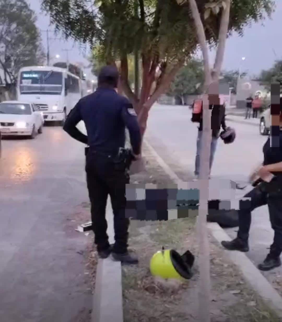 Muere conductor de mandaditos