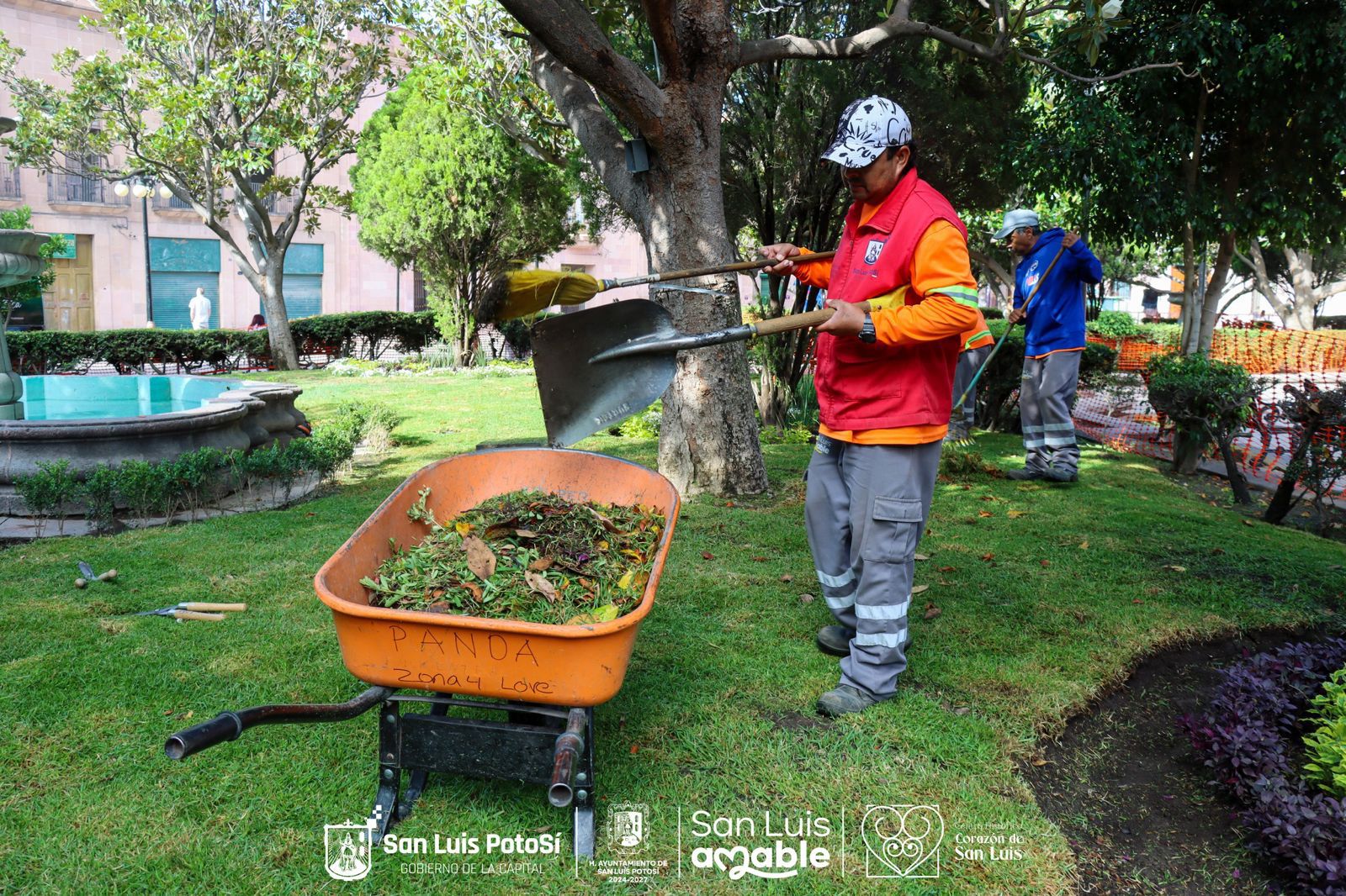 plaza de armas gobierno municipal slp