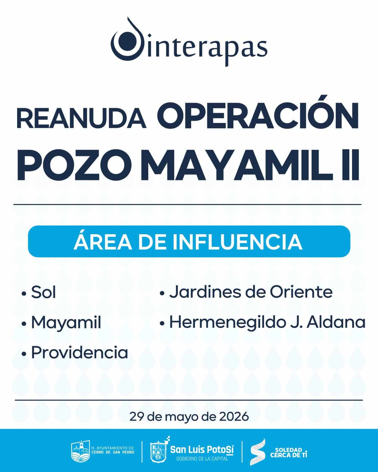 pozo mayamil interapas