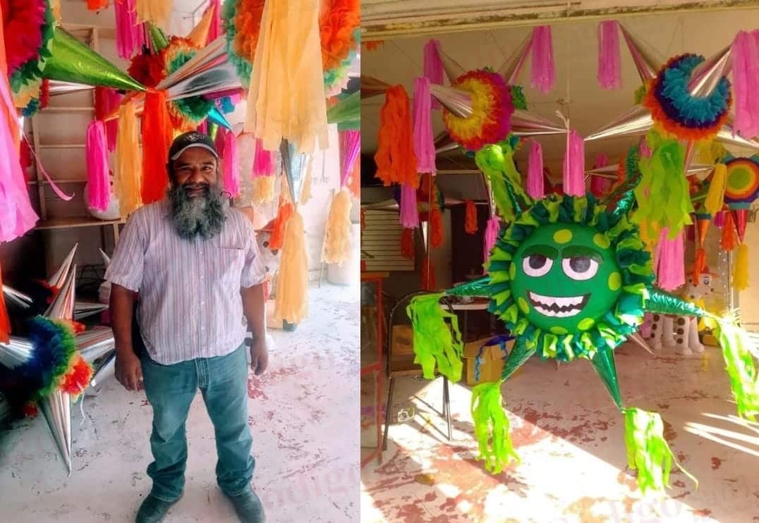 La Piñata una tradición que continúa en Valles